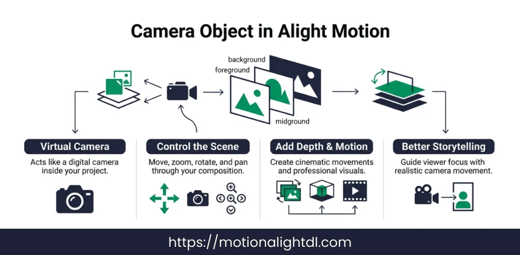 What is Camera Object in Alight Motion