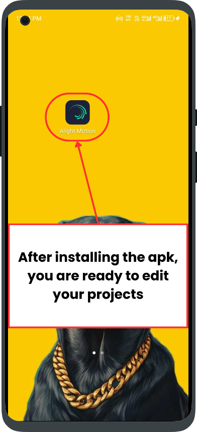 Download Alight Motion Step 9: Ready to edit projects
