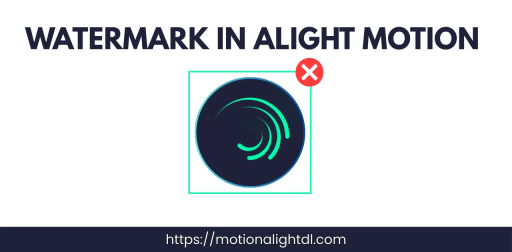 Watermark in Alight Motion