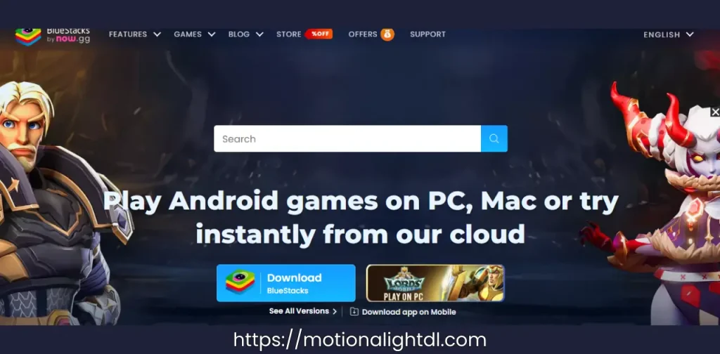 BlueStack for Alight Motion Mod Apk for PC