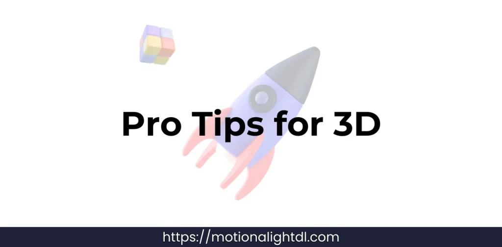 pro tips for creating 3d effects
